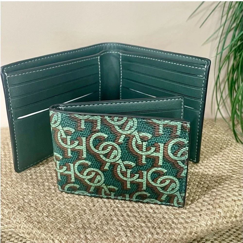 COACH Bifold Wallet with Removable Bifold Card Carrier NWT